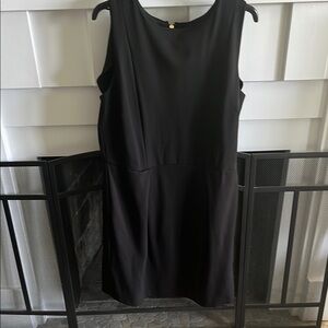 Elegant Black Sleeveless Dress, Edit by Jeanne Beker, Work/Night, size Large